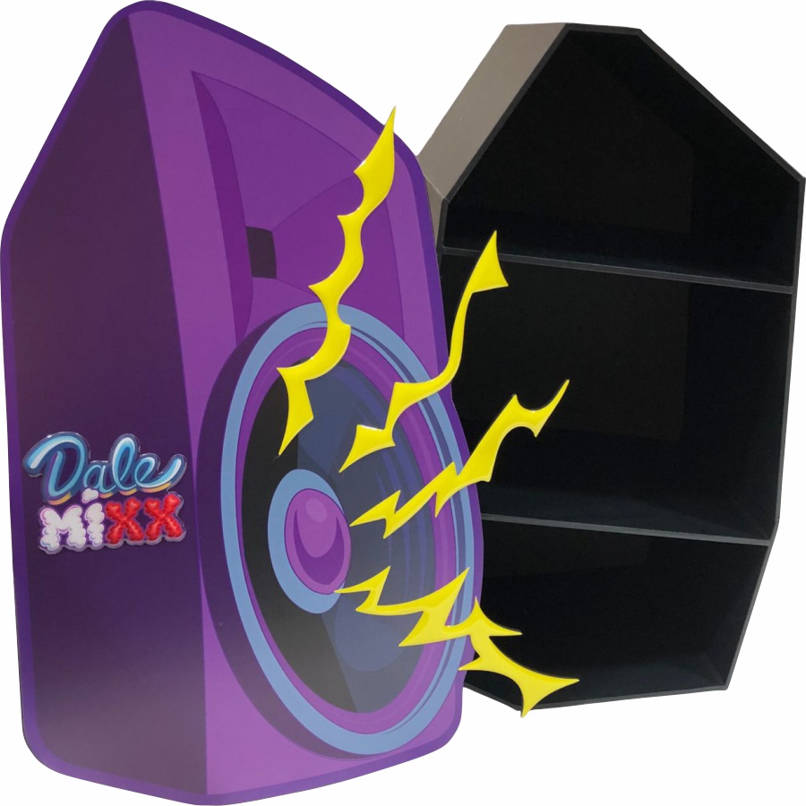 CAJA CON FORMA DE BOCINA  A304